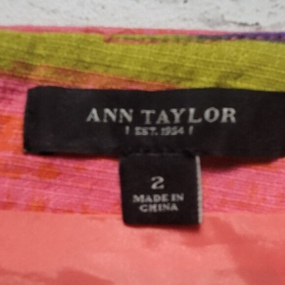 ANN Taylor Vibrate Colors Mini Skirt - Picture 3 of 5